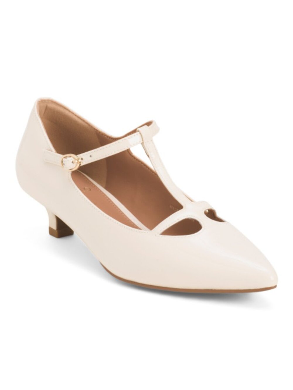 LINEA PAOLO Patent Leather Celia T-strap Pumps - Picture 4 of 4